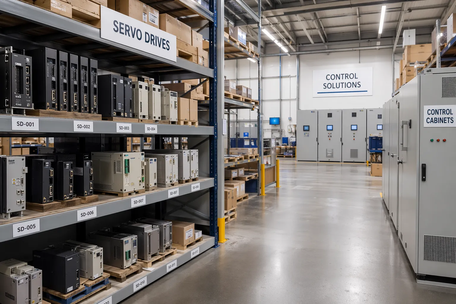 Liquidazione di magazzino di elettronica industriale e tecnologia di automazione